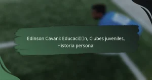 Edinson Cavani: Educación, Clubes juveniles, Historia personal